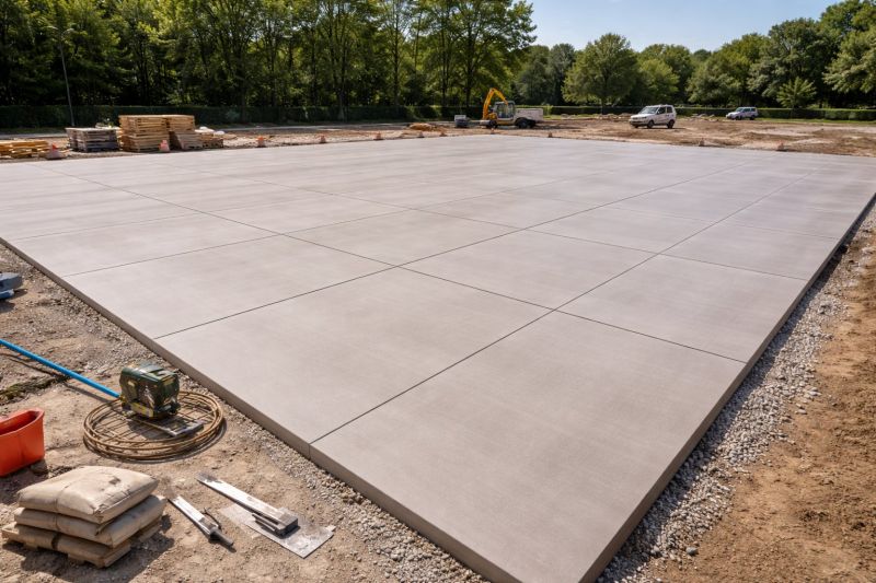 Commercial Slab Installation in Winston Salem, NC